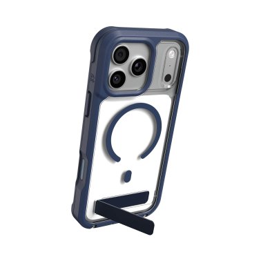 ZAGG | Graphene Rainier Snap iPhone 18 Pro Max/17 Pro Max Kickstand Case - Navy | 702322338