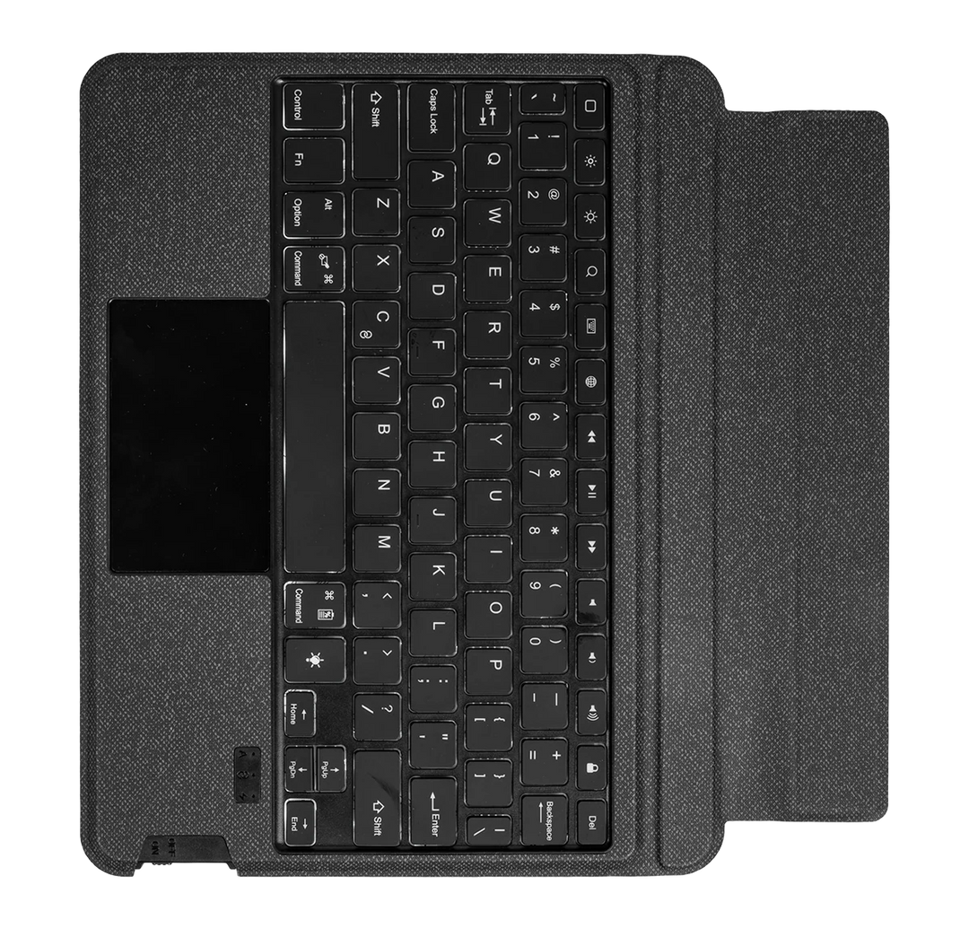 LOGiiX | Keyboard Case for iPad 10.9 10th Gen (2022) / iPad 11” (A16) / iPad Air 11” / 10.9” / iPad Pro 11” (1st–4th Gen) - Black | LGX-14034