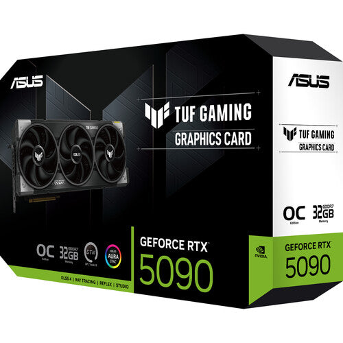 ASUS | Video Card Gaming GeForce RTX 5090 32GB GDDR7 OC Edition Gaming Graphics Card | TUF-RTX5090-O32G-GAMING
