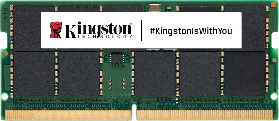 Kingston | DDR5 5600MT/s Non-ECC Unbuffered DIMM CL46 1RX8 1.1V 288-pin 16Gbit | KCP556US8-16
