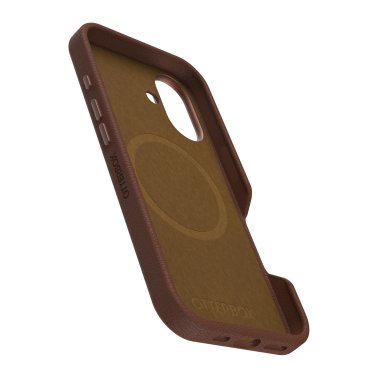 OtterBox | Symmetry Cactus Leather w/MagSafe Case iPhone 16 - Brown Rich Adobe | 77-96303