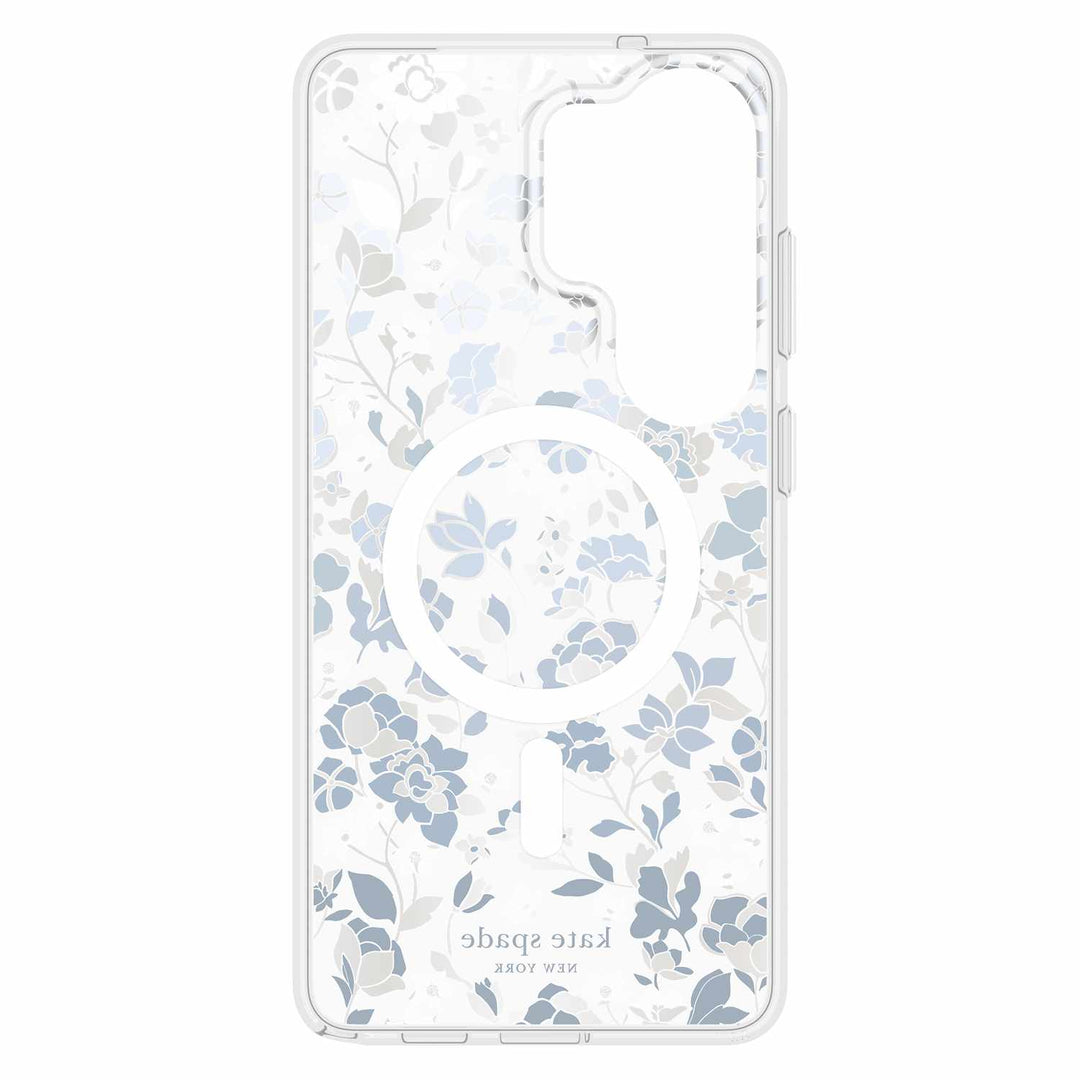 Kate Spade | Protective Case w/Magnets for Samsung Galaxy S26 Ultra - Flowerbed Blue | KS059882