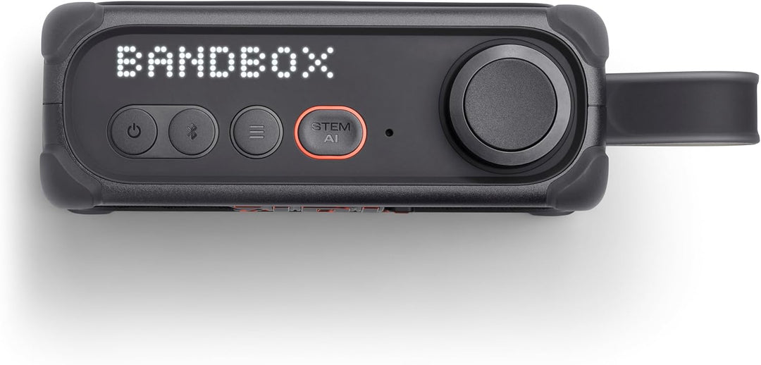 JBL | Bandbox Solo Compact AI-Powered Practice amp & Speaker with Built-in Practice Tools, Big LED Pixel Screen - Black | JBLBANDBOXSOLOAM