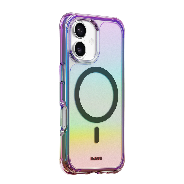 LAUT | Aero Holo MagSafe iPhone 17 Case - Holo Midnight | L_IP25A_AH_BK