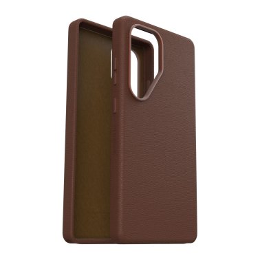 Otterbox | Symmetry Cactus Leather Series Case Samsung Galaxy S25 Ultra - Brown Rich Adobe | 77-97508