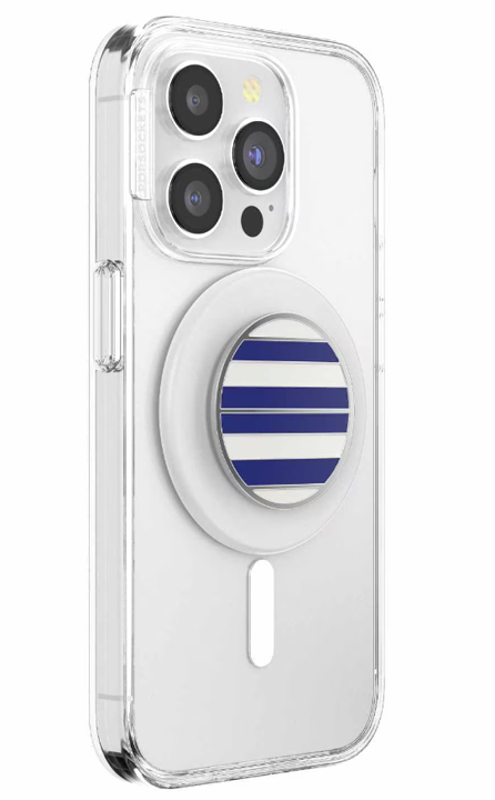 //// Popsockets | PopGrip for MagSafe Round with Adapter Ring - Nautical Stripe | 123-0526