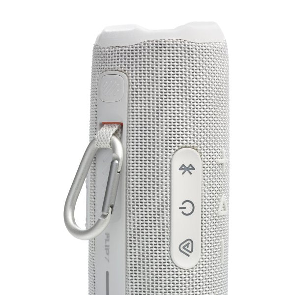 JBL | Flip 7 Waterproof Bluetooth Wireless Speaker - White | JBLFLIP7WHTAM