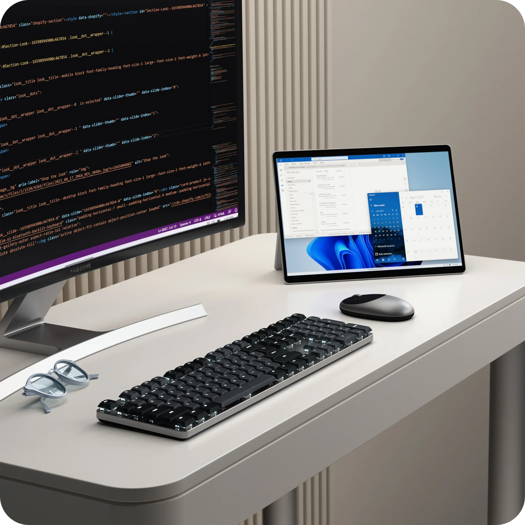 Satechi | SM3 Slim Mechanical Backlit Bluetooth Keyboard - Dark | ST-KSM3DK-EN
