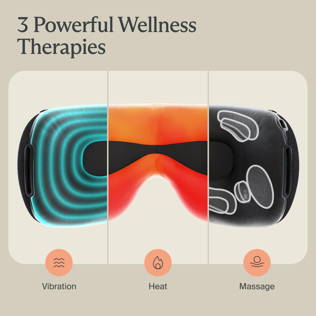 Therabody | Smart Goggles - Black (2nd Generation) | SG0004133-2A10