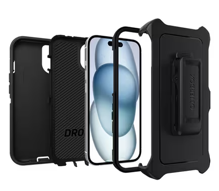 /// Otterbox | Defender Pro MagSafe with Holster Black in Bulk for iPhone 16e /15 /14 /13 | 120-9493