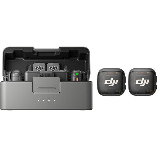 DJI | Mic 3 Compact Wireless Microphone System/Recorder for Camera & Smartphone  (2 TX + 1 RX + Charging Case) | CP.RN.00000480.01