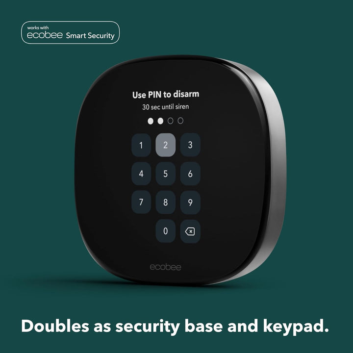 Ecobee | Smart Thermostat Premium Wi-Fi - Black | EB-STATE6C-01