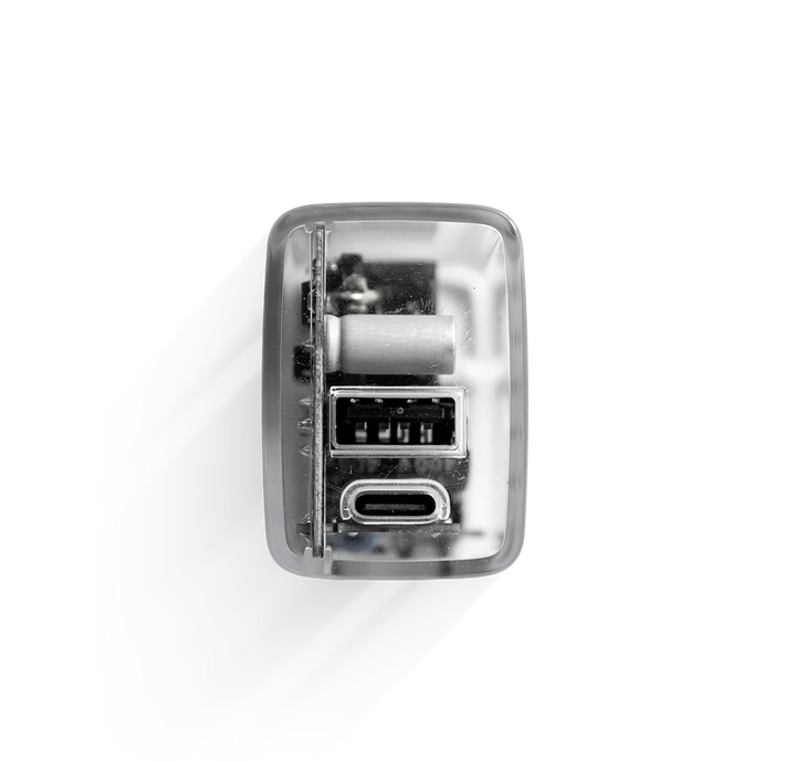 LOGiiX | Power Cube Crystal 20W Duo - Crystal Clear | LGX-13924