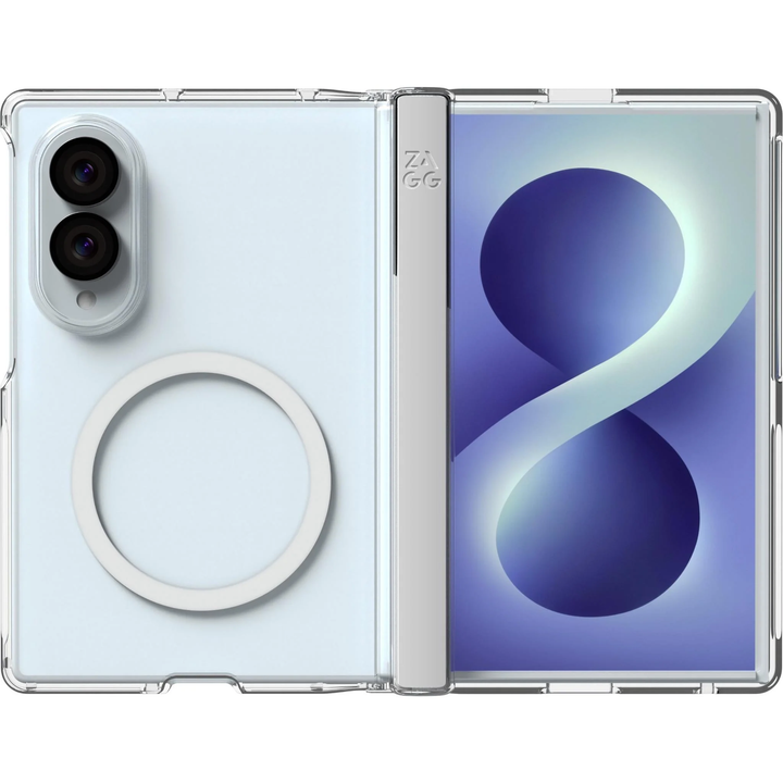 ZAGG | Graphene Crystal Palace Snap Case Samsung Galaxy Z Fold 8 - Clear | 0702322532