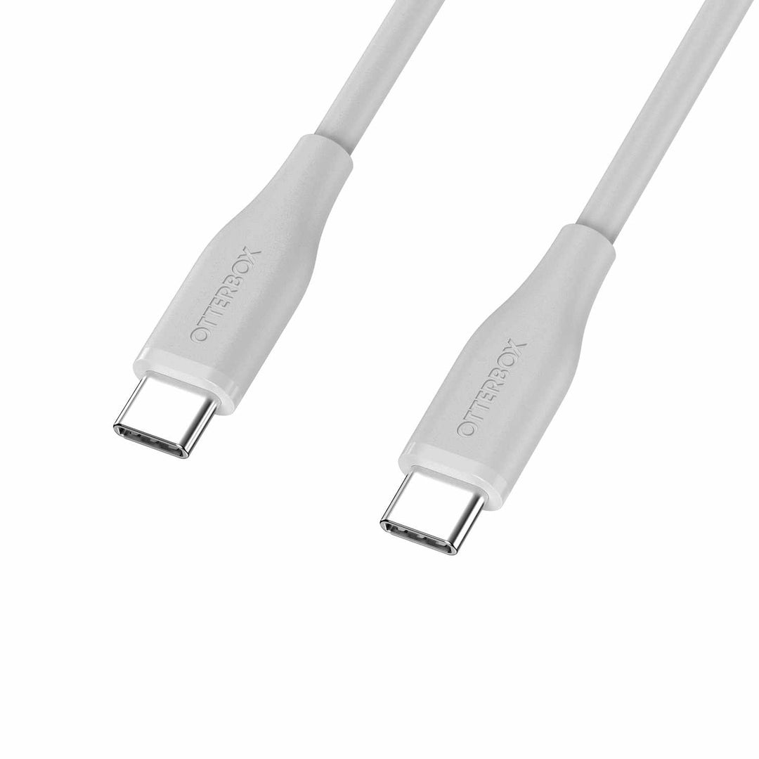OtterBox | Silicone Cable USB-C to USB-C 6ft 60W - White | 77-000788