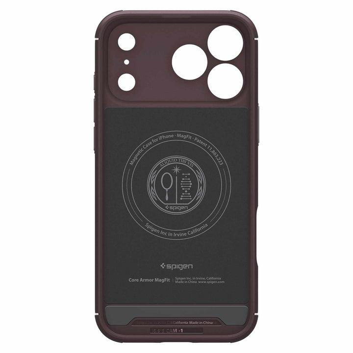 Spigen | Core Armor MagFit iPhone 18 Pro Max /17 Pro Max Case - Burgundy | ACS12222