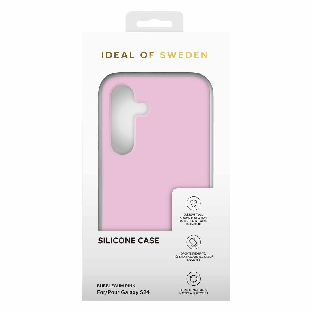 Ideal of Sweden | Case Samsung Galaxy S24 Silicone - Bubblegum Pink | 120-8045