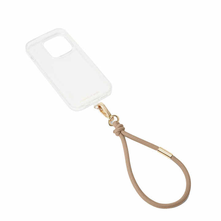 Ideal of Sweden | Phone Wristlet Strap - Beige | IDCDW128