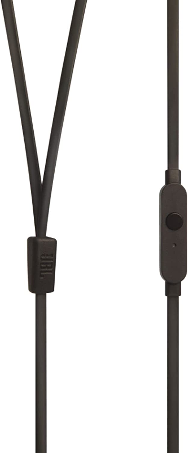 JBL | T110 Wired In-Ear Sound Isolating Headphones - Black | JBLT110BLKAM