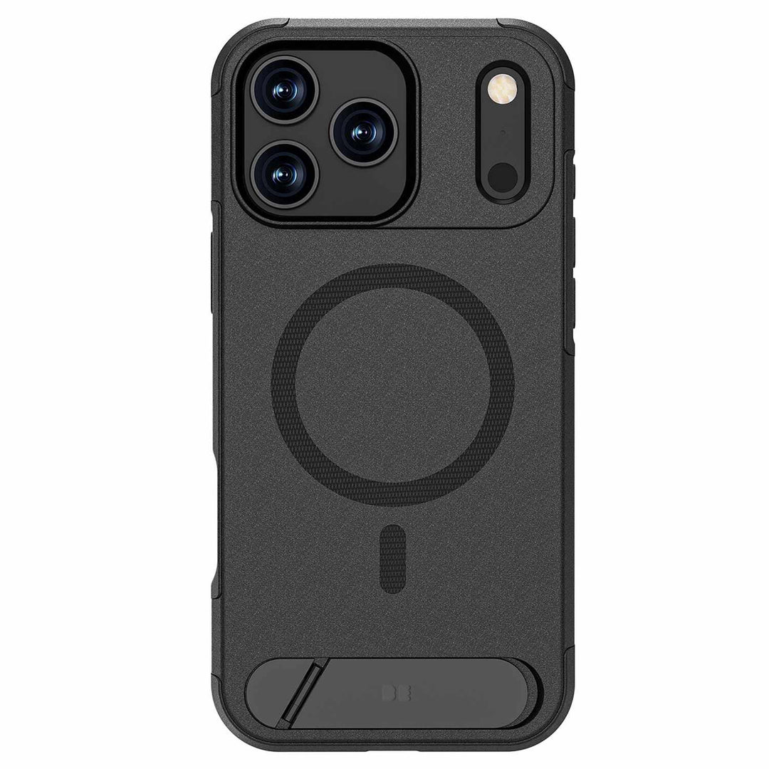 Blu Element | Armour Rugged Ultra MagSafe w/Kickstand Case iPhone 17 Pro Max - Black | BEARLK177
