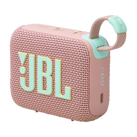 JBL | Go 4 Waterproof Bluetooth Wireless Speaker - Pink | JBLGO4PINKAM