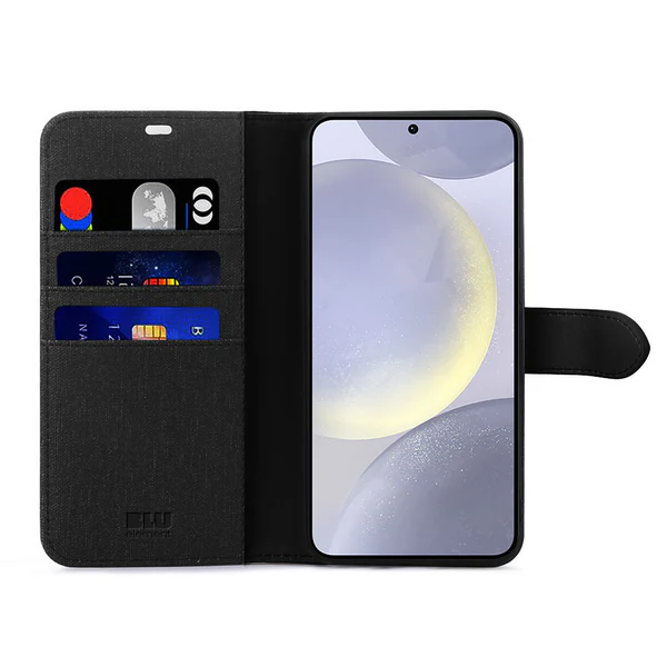 Blu Element | Folio 2 in 1 Case for Samsung Galaxy S25+ - Black | 120-9174