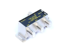 Ultralink | Home 3-Way Video Coax Splitter | UHS61