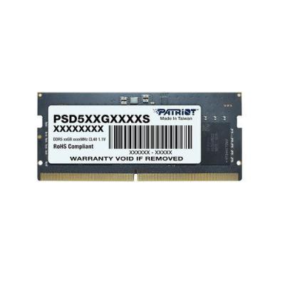 Patriot | Memory Signature SL 16GB DDR5 5600MT/s SODIMM 2Gx8 SODIMM | PSD516G560081S