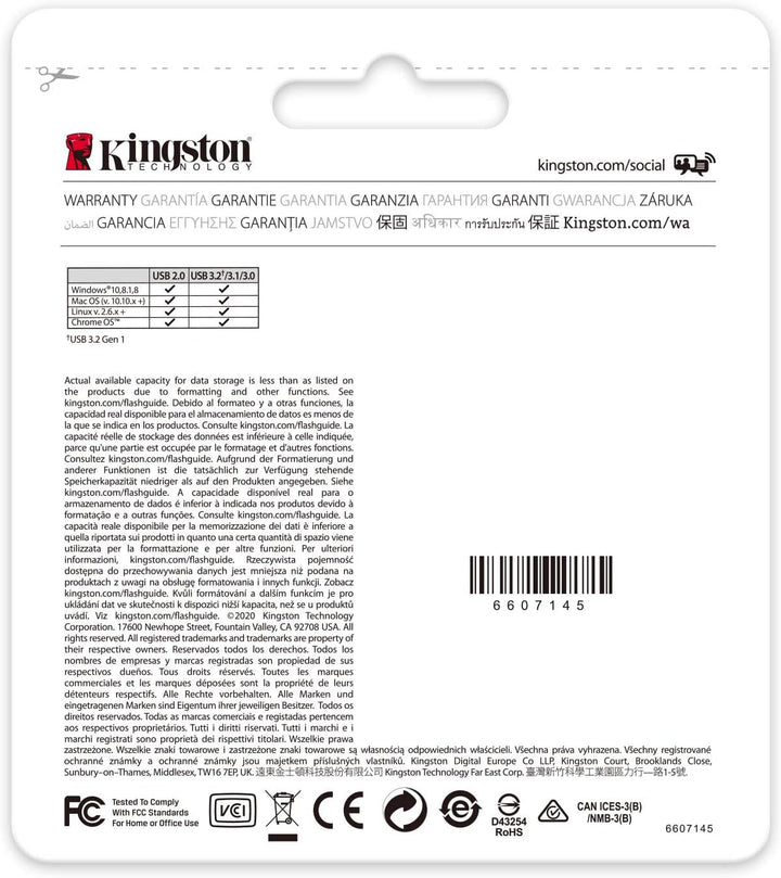 Kingston | DataTraveler 80 128GB USB Type-C Flash Drive (DT80/128GB), Metal | DT80/128GBCR