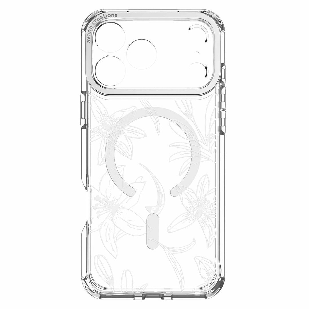 Avana | Vibe MagSafe Case for iPhone 17 Pro Max - Clear/Silver | AP7UAVRIBSLVR