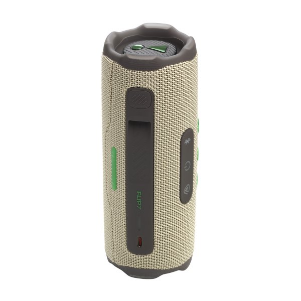 JBL | Flip 7 Waterproof Bluetooth Wireless Speaker - Sandstone | JBLFLIP7SANDAM