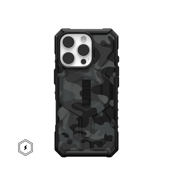 UAG | Pathfinder SE MagSafe Case iPhone 16 Pro - Midnight Camo | 15-13203