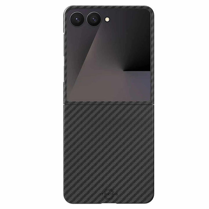 ITSKINS | Supreme Eclipse Stand Case w/Magnets for Galaxy Z Flip 8 | Black