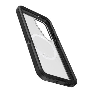 Otterbox | Defender XT Clear Pro Magnets Series Case Samsung Galaxy S25 -  Clear / Black Dark Side | 77-97637