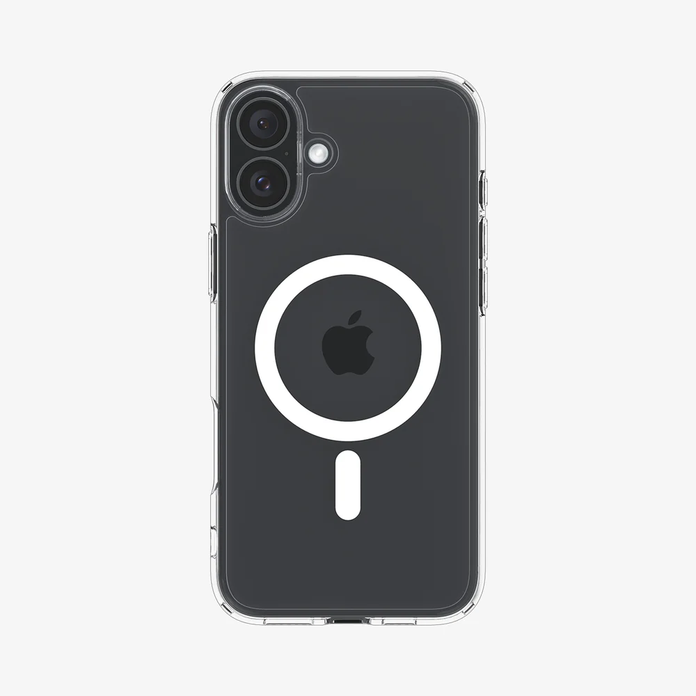 Spigen | Crystal Flex MagFit for iPhone 16 Plus - Crystal Clear | SGPACS08392