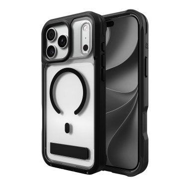 ZAGG | Graphene Rainier Snap iPhone 18 Pro Max/17 Pro Max Kickstand Case - Black | 702322328
