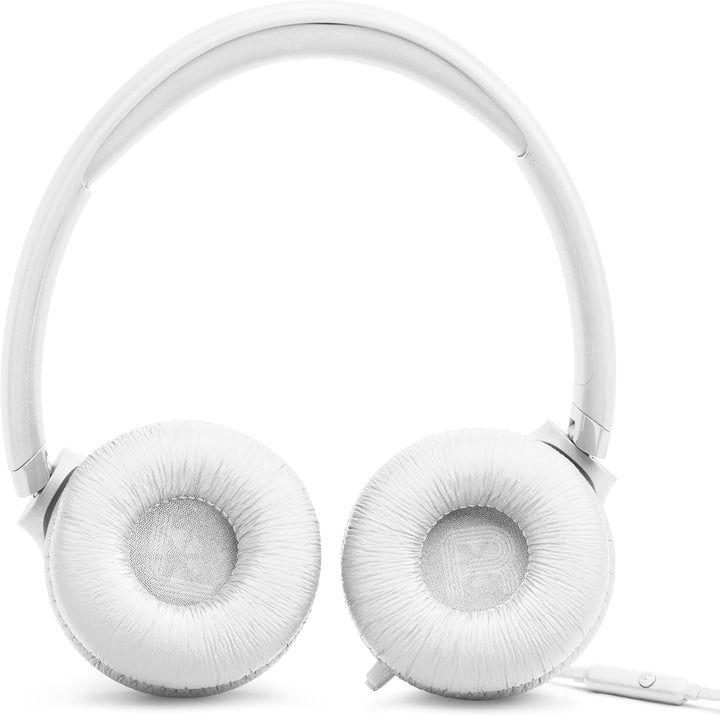 JBL | Tune 530 Wired on-Ear Headphones  3.5mm aux - White | JBLT530WHTAM