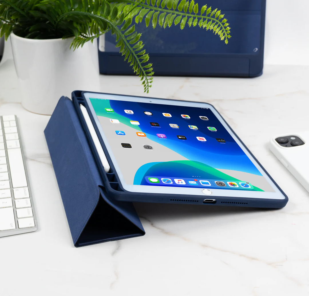 LOGiiX | Cabrio+ for iPad Air 13in (M4-M3-M2) - Midnight Blue | LGX-13750