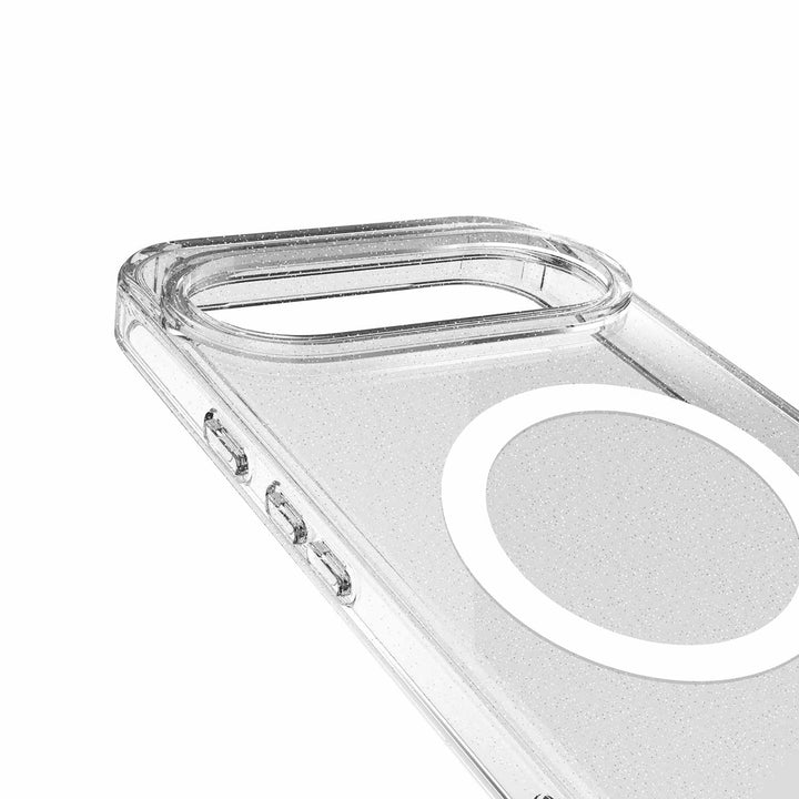 Blu Element | Dropzone Rugged Glitter Case w/Magnets for Google Pixel 11 Pro - Clear | BEPIXDZRG261P