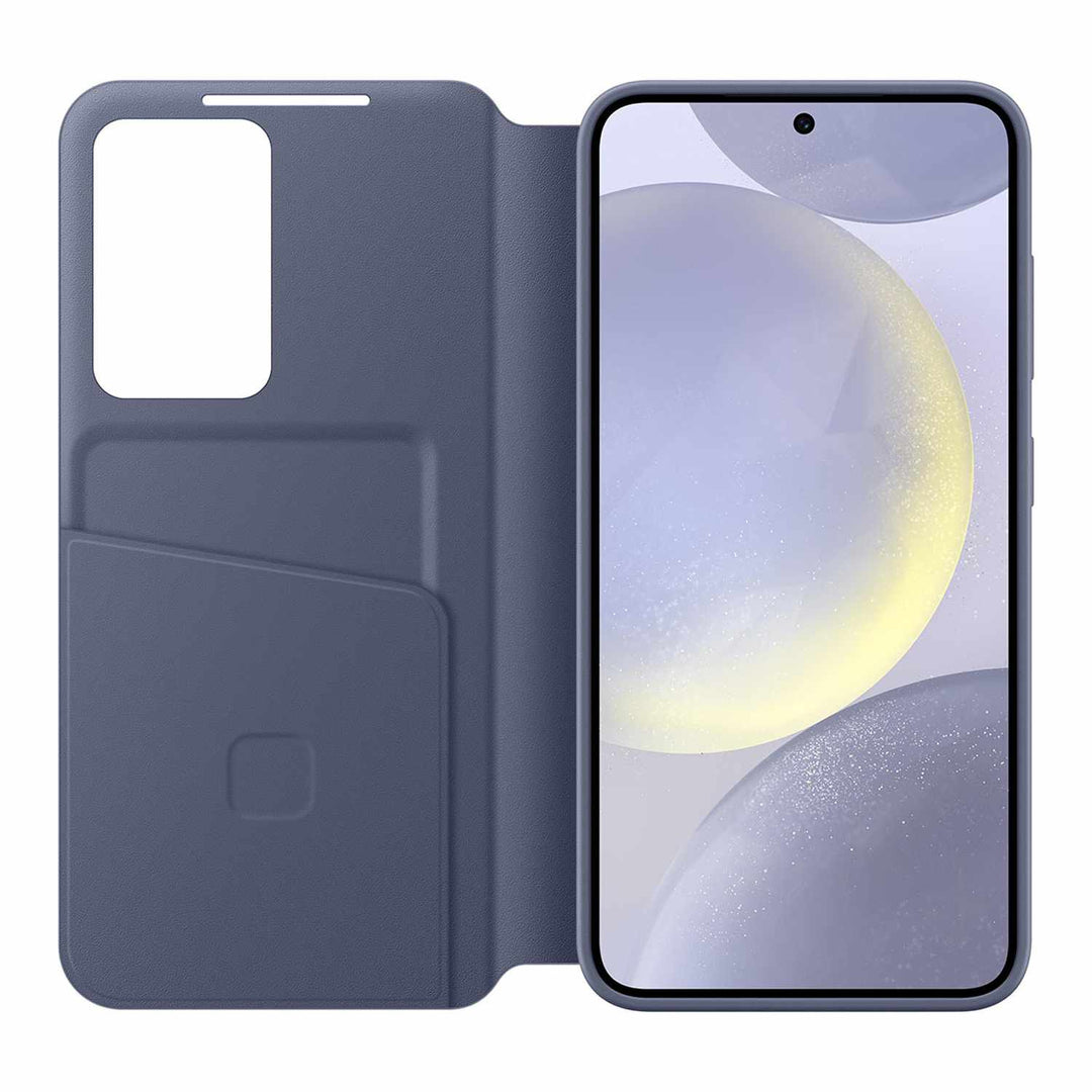 Samsung | OEM Galaxy S24 Smart View Wallet Case - Violet | 120-8075