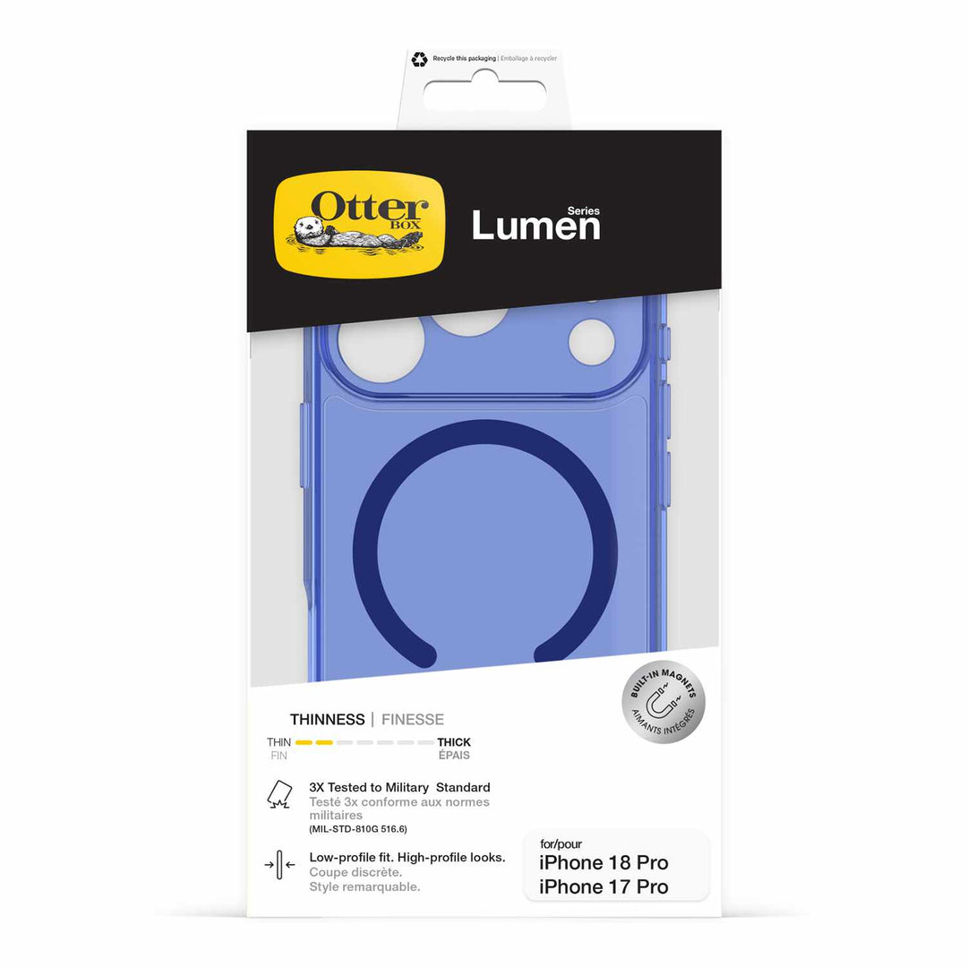 Otterbox | Lumen MagSafe Case iPhone 18 Pro/17 Pro  - Etherness Blue | 77-001126