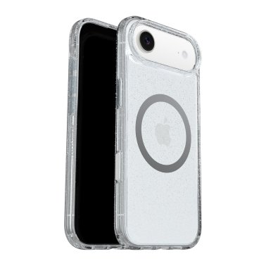 OtterBox | Symmetry w/MagSafe iPhone 17 Air Clear + Camera Control Case - Stardust 3.0 | 77-98812