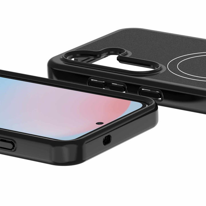 Avana | Case w/Magnets for Samsung Galaxy S25 FE -  Black Ice | SG5F-AVMBK-BLCK
