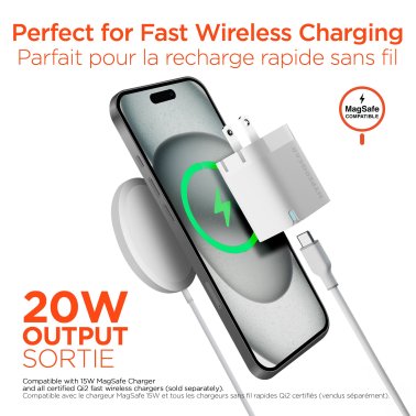 Hypergear | Wall Charger Hub w/LED USB-C PD 20W - White | 16287HIT