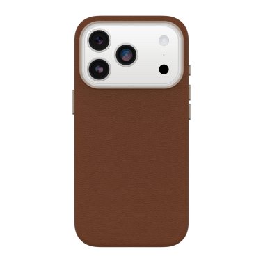 OtterBox | Symmetry Cactus Leather iPhone 17 Pro w/MagSafe + Camera Control Case - Desert Saddle | 77-99048