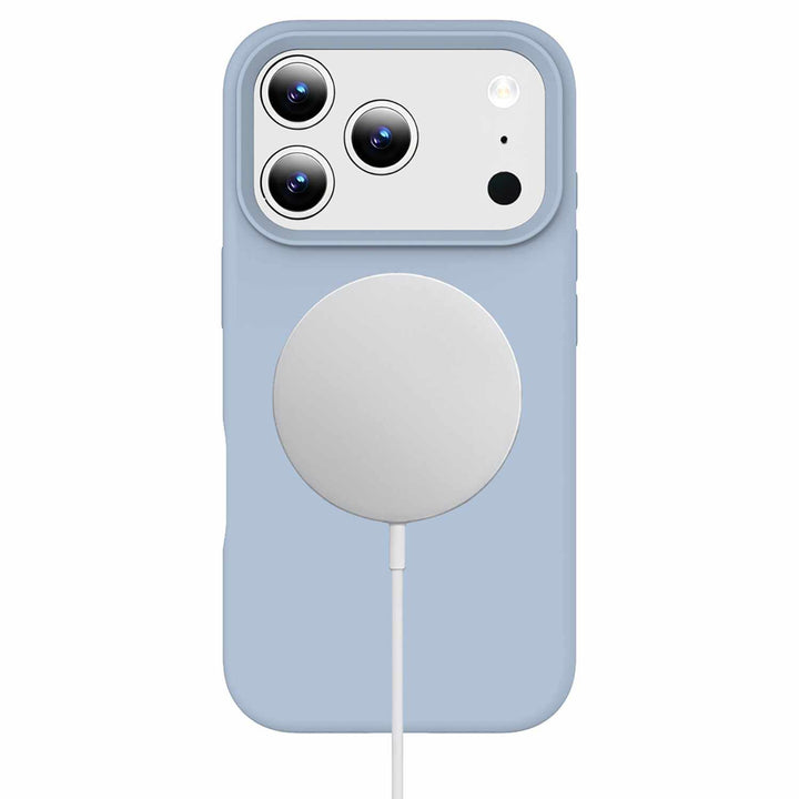 Blu Element | Silicone MagSafe Case iPhone 18 Pro Max /17 Pro Max - Pastel Blue | BESMG18PR4