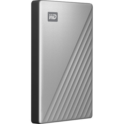 WD | My Passport Ultra 2TB USB-C Portable External Hard Drive for Mac - Silver | WDBKYJ0020BSL-WESN