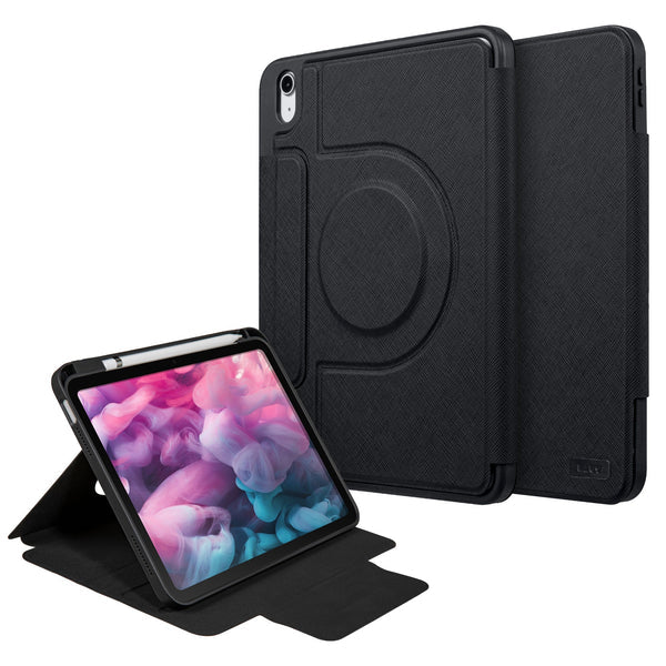 LAUT | Prestige Folio MG Case for iPad 10th Gen - Black | L_IPD22_PRM_BK