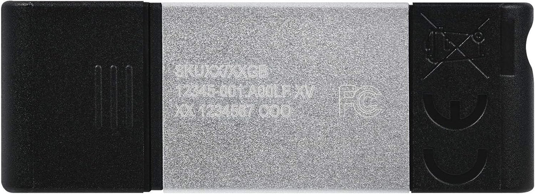 Kingston | DataTraveler 80 128GB USB Type-C Flash Drive (DT80/128GB), Metal | DT80/128GBCR