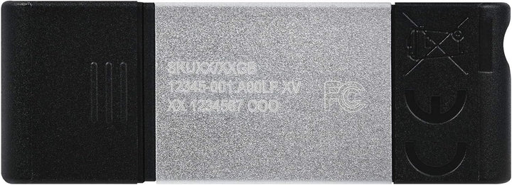 Kingston | DataTraveler 80 128GB USB Type-C Flash Drive (DT80/128GB), Metal | DT80/128GBCR